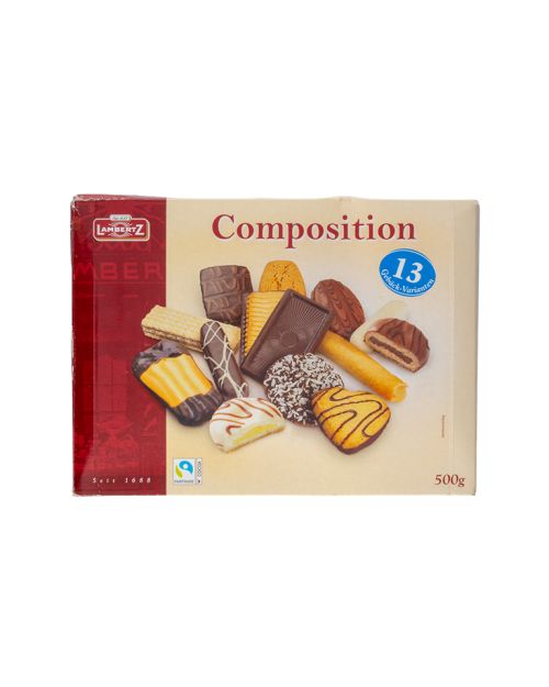 Galletas de chocolate negro y blanco con leche