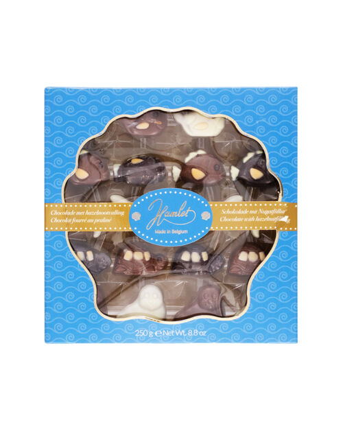 Chocolates figuras del océano