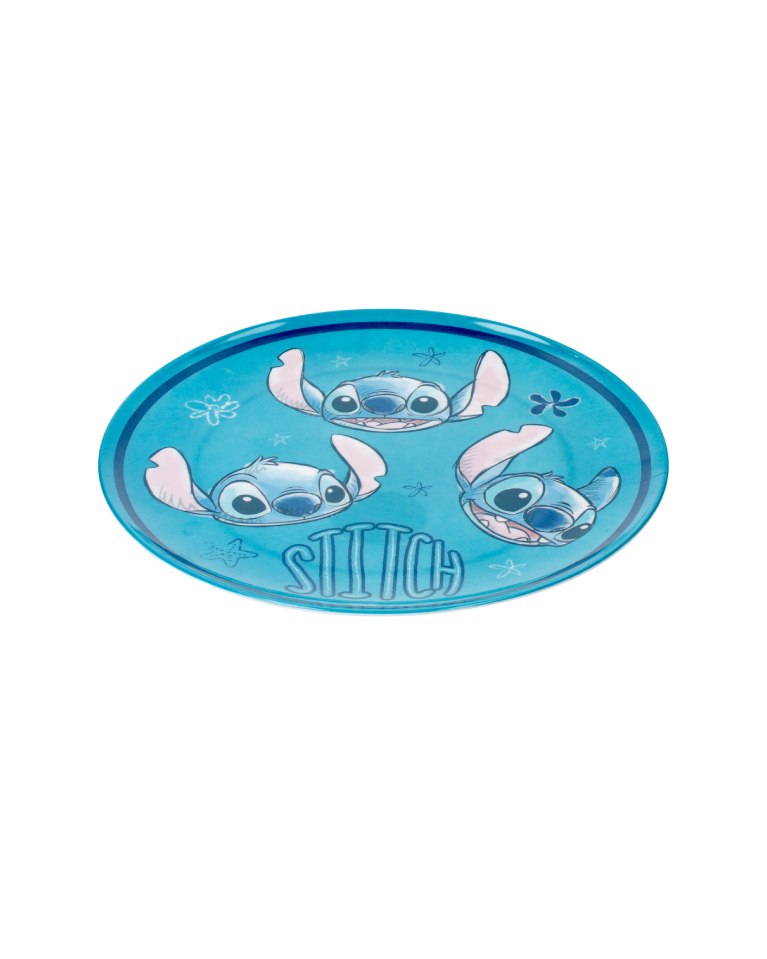 Plato de melamina diseño Stitch
