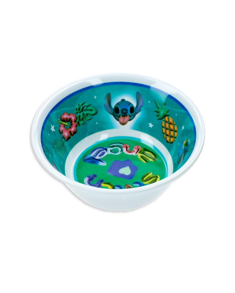 Plato hondo de Stitch
