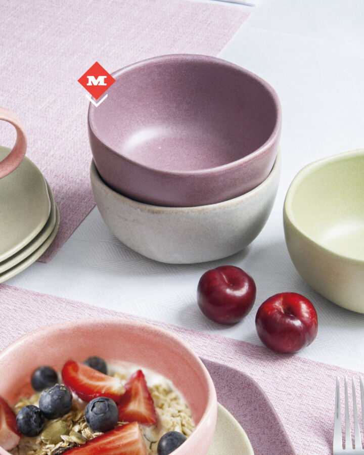 Plato hondo Euritmia rouse - Luz y color - Catálogo Familia 2025