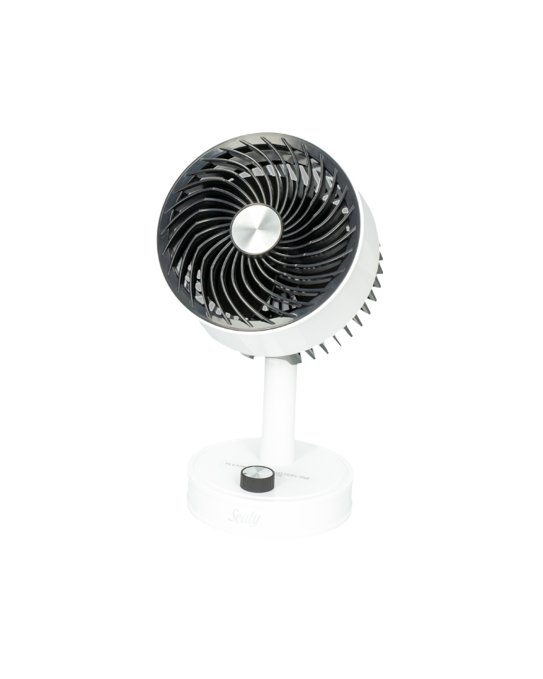 Ventilador recargable de mesa
