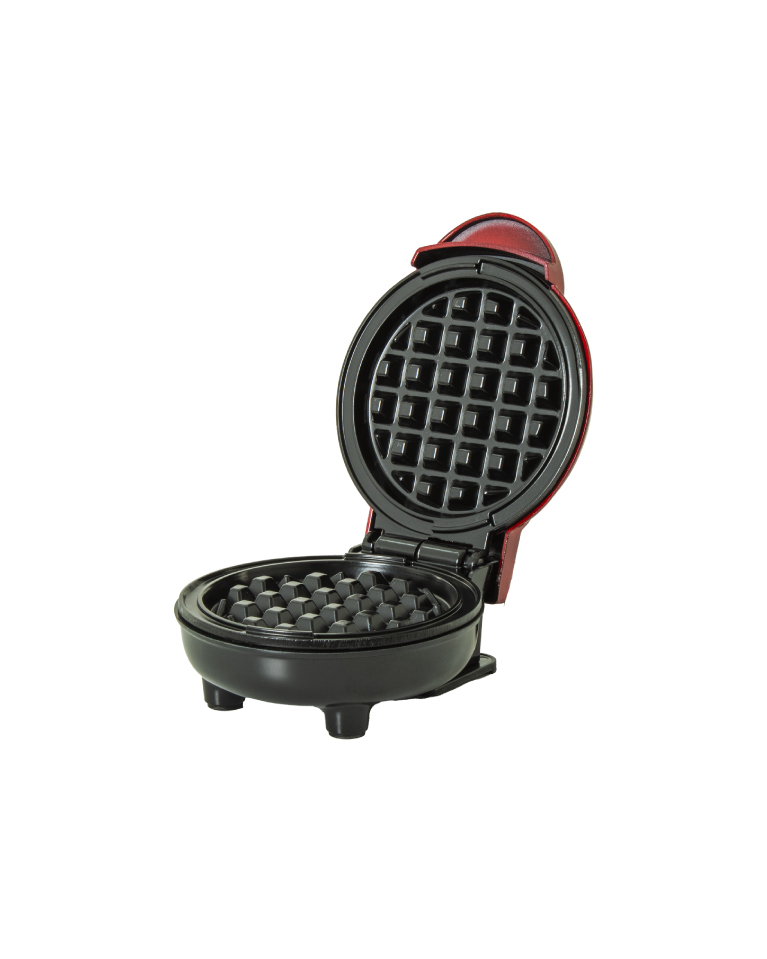 Waflera personal roja metalizada