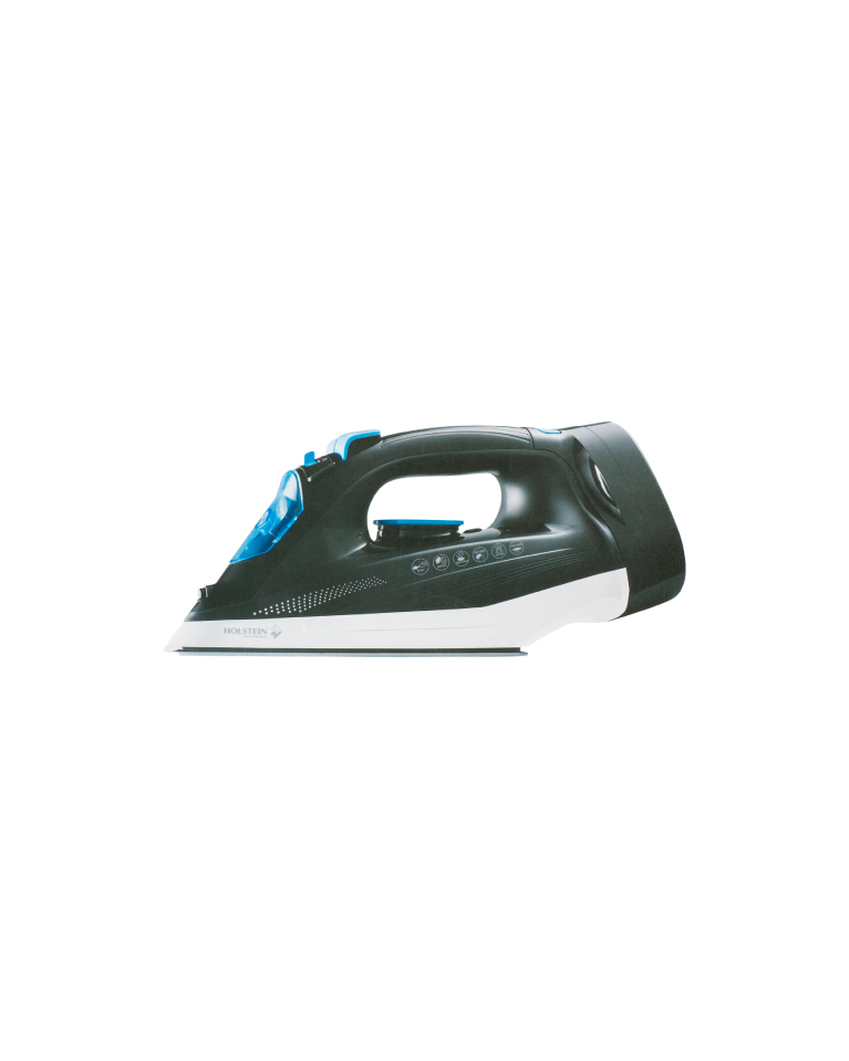 Plancha de vapor azul-gris