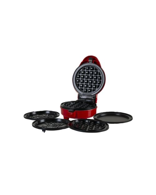 Waflera personal roja 6 placas