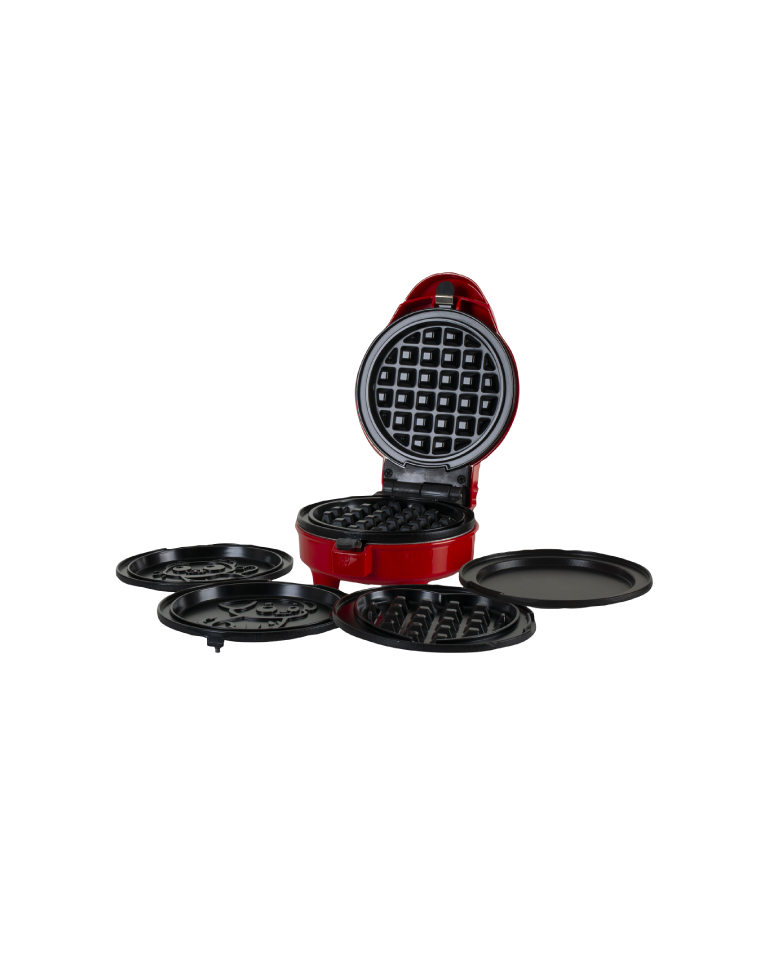 Waflera personal roja 6 placas