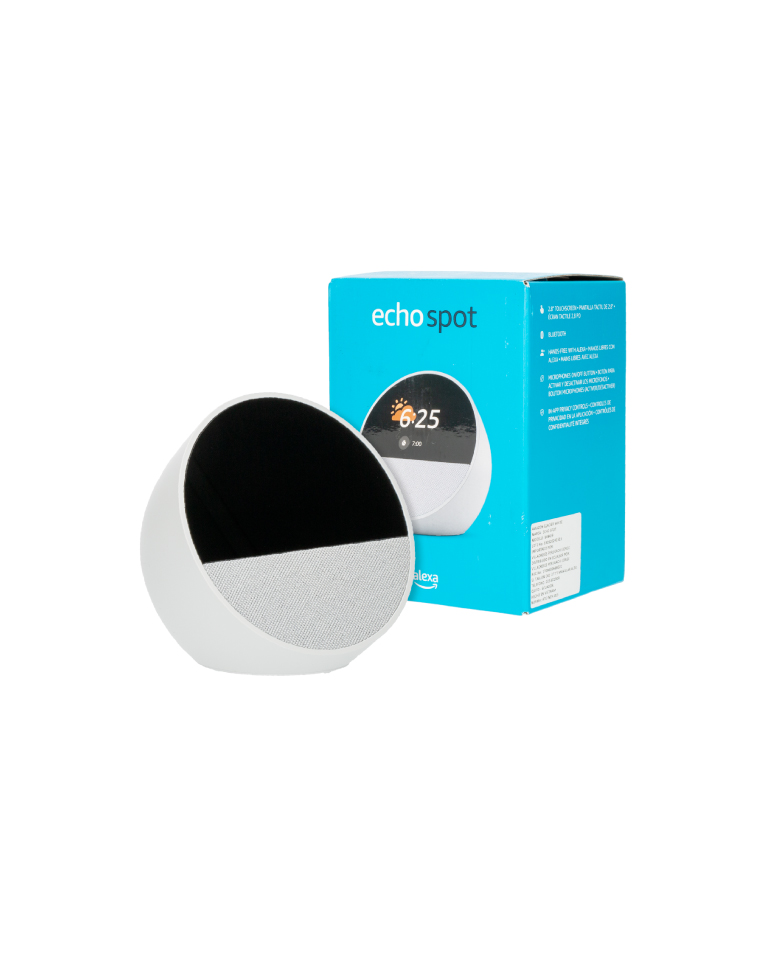 Echo spot Alexa glacier white