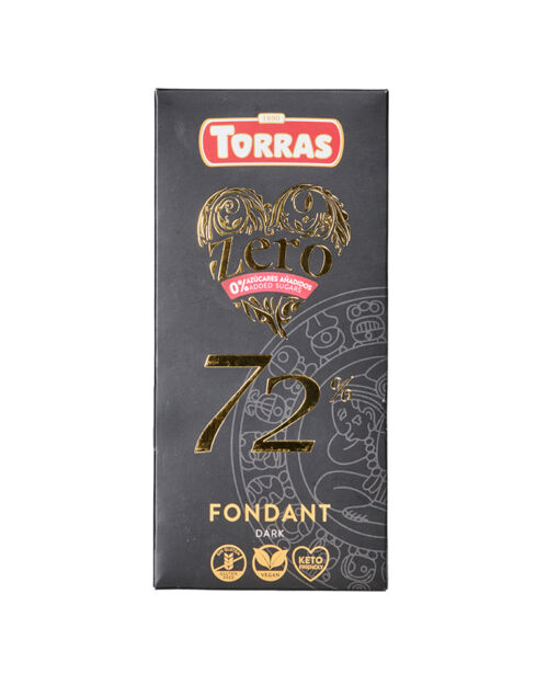 Chocolate negro al 72%