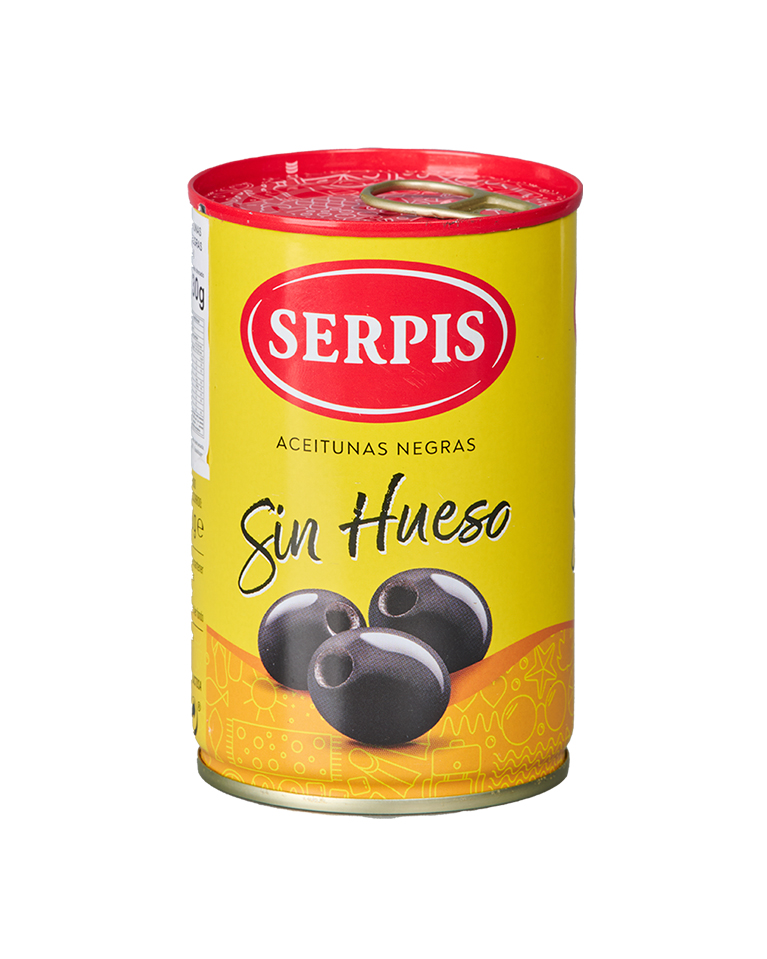 Aceitunas negras cacereñas sin hueso