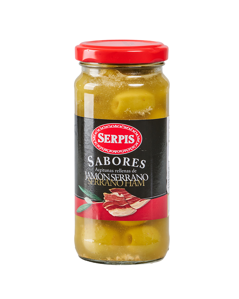 Aceitunas rellenas de jamón