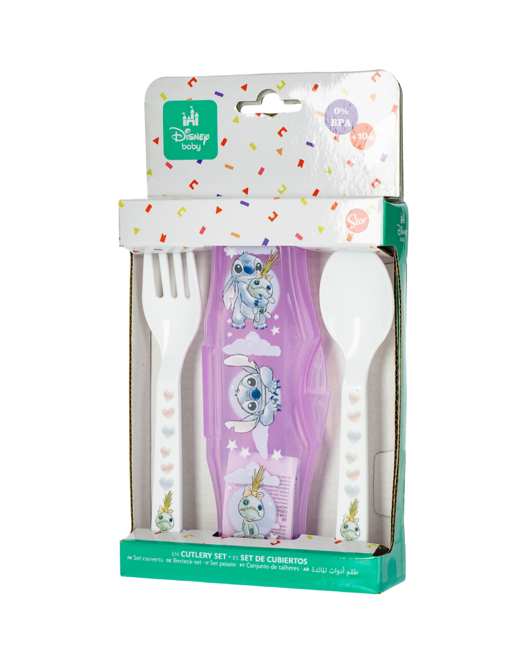 Set de cubiertos diseño Stitch