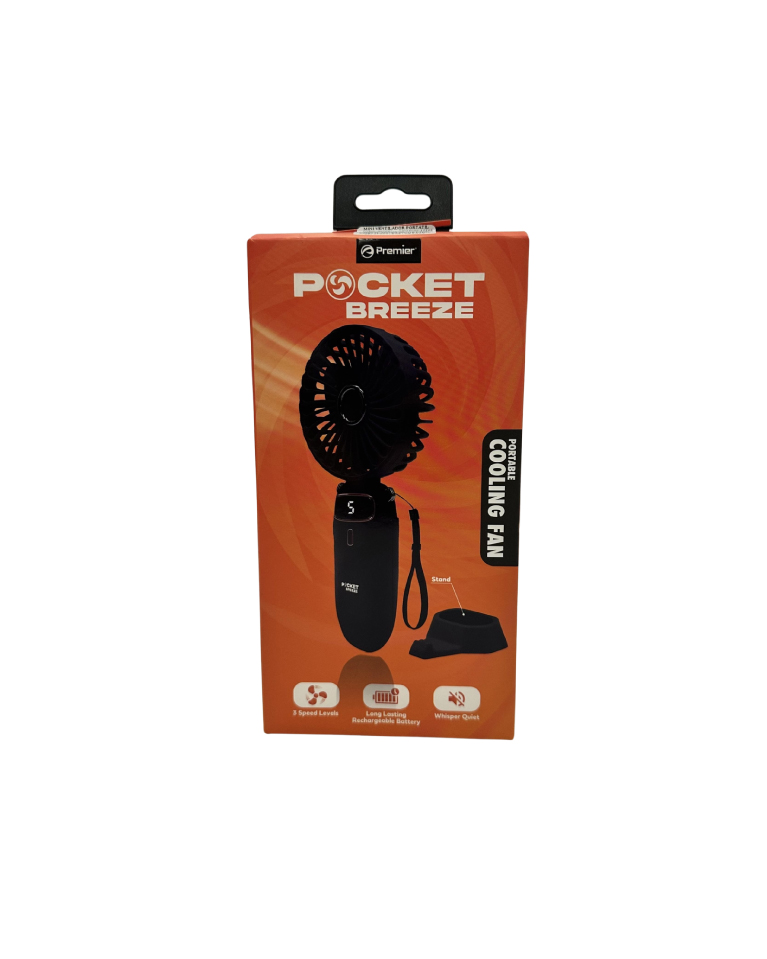 Mini ventilador portátil recargable con correa