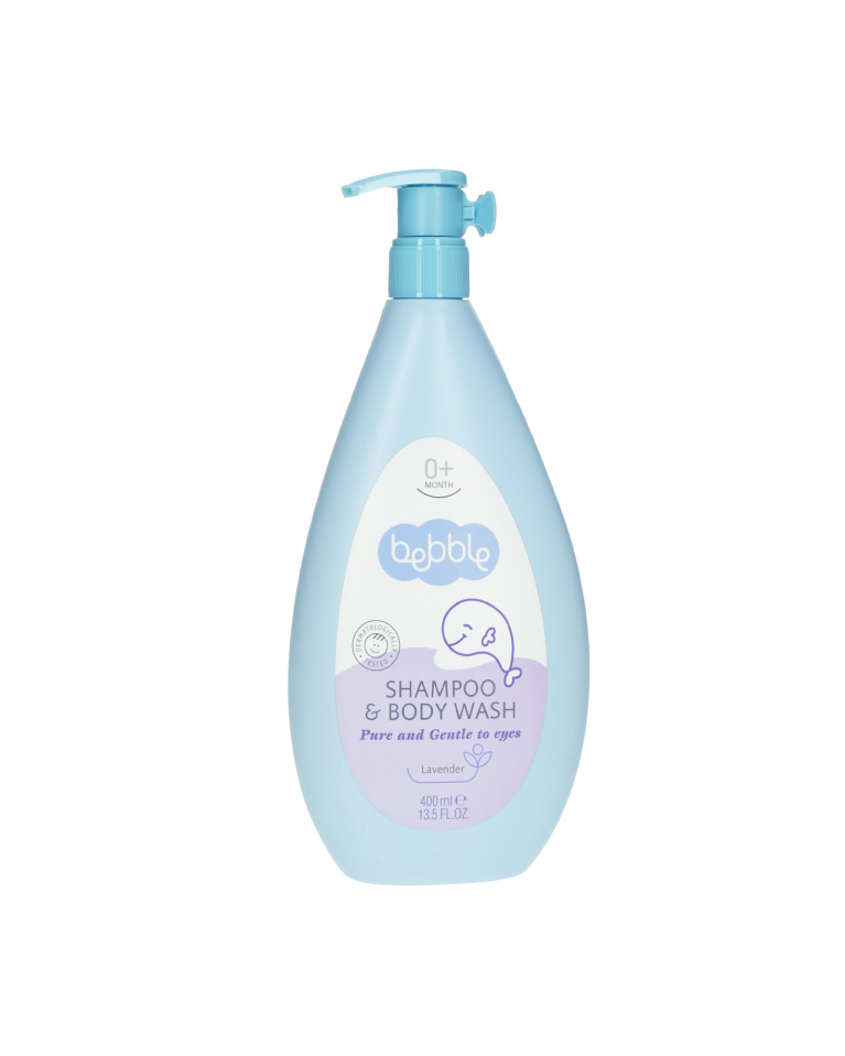 Body wash shampoo de lavanda