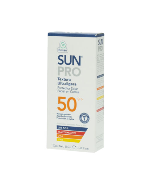 Protector solar facial SPF 50