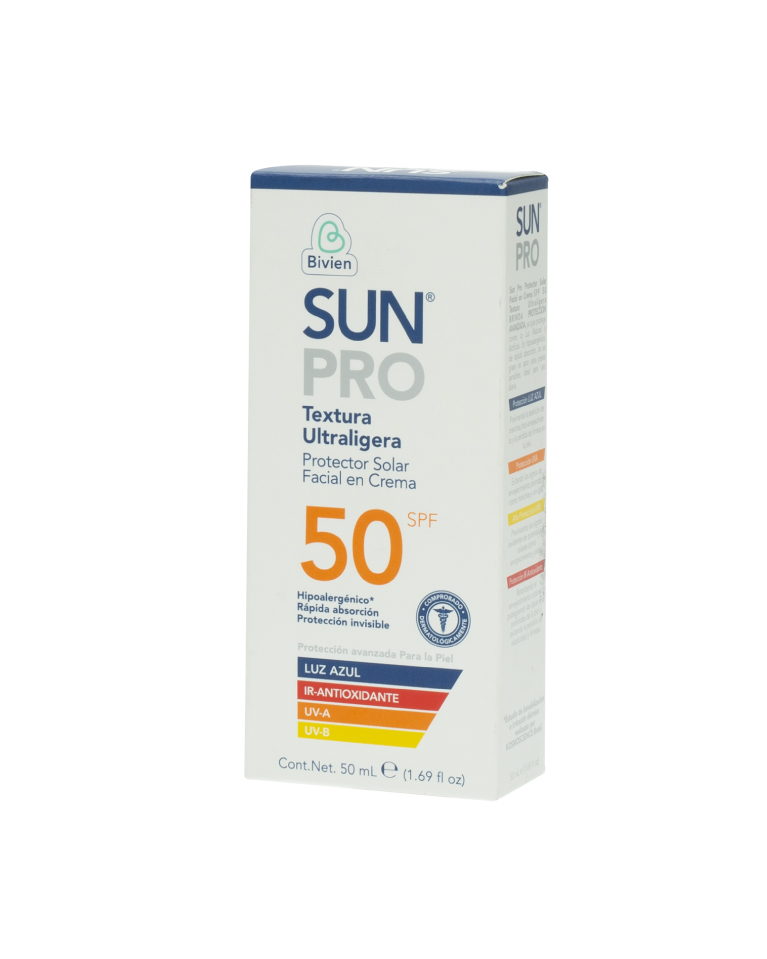 Protector solar facial SPF 50