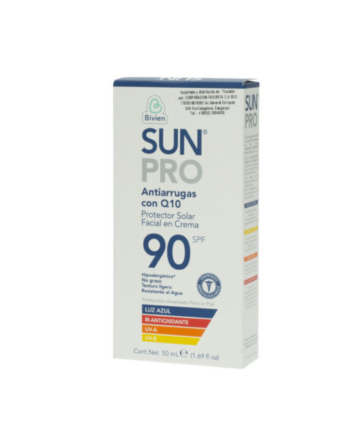 Protector solar facial SPF 90