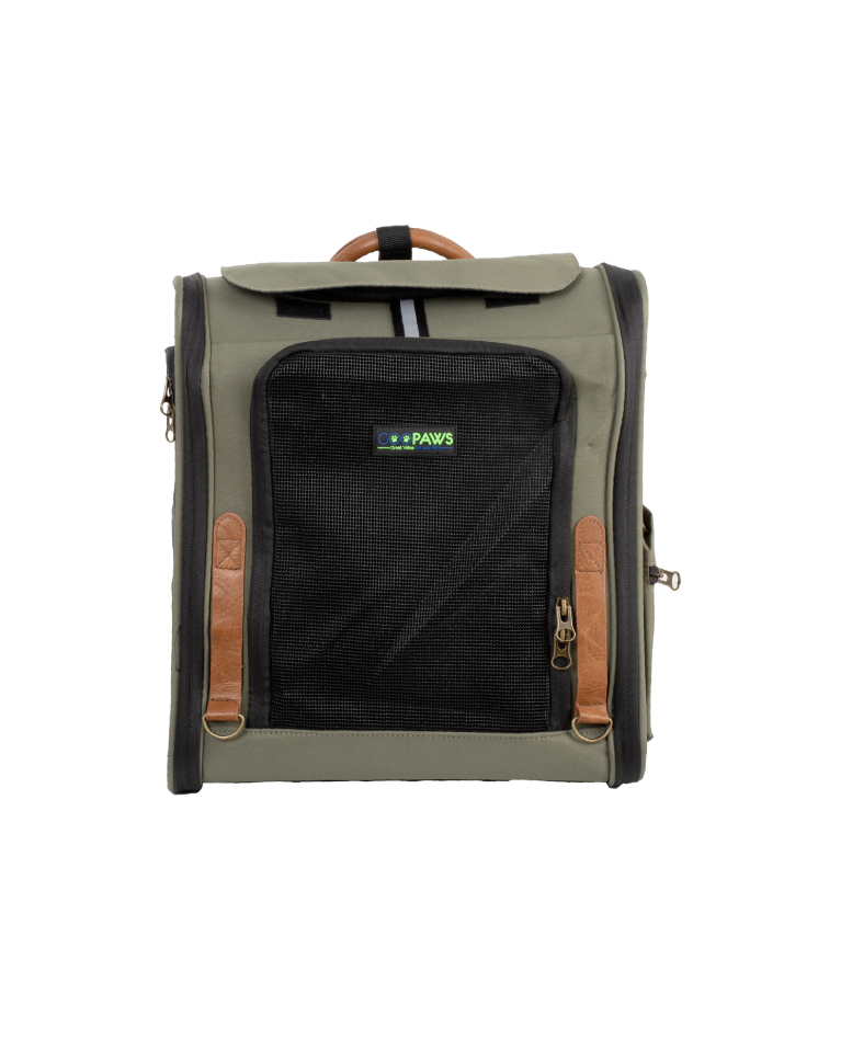 Transportador de mascota tipo mochila