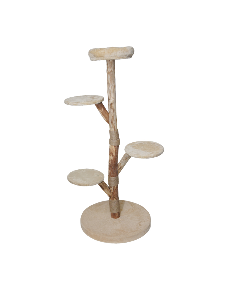 Árbol natural para gato