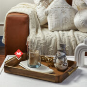 Charola de madera Acacia