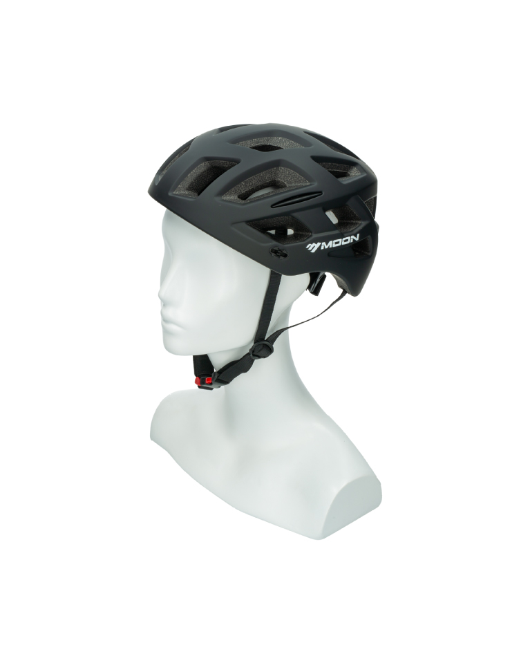 Casco visera corta con luz