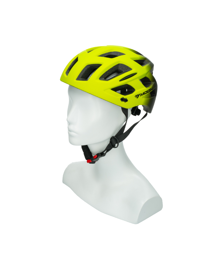 Casco visera corta con luz