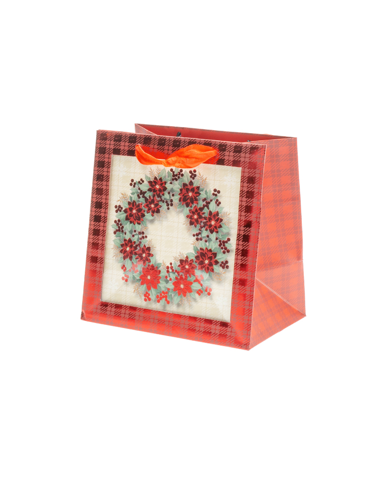 Bolsa de regalo con diseño de sombras