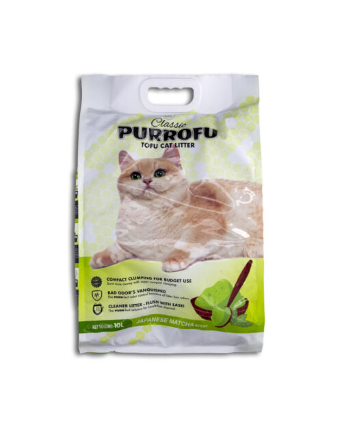 Arena para gato aroma matcha
