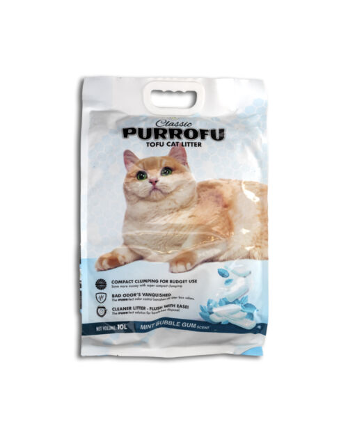 Arena para gato aroma bubble gum