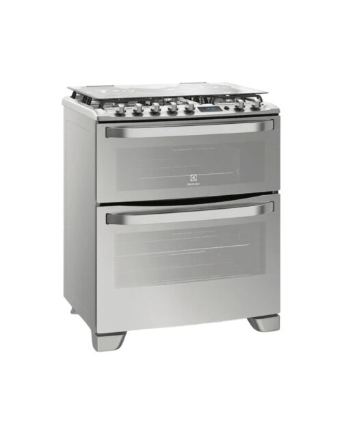 Cocina a gas doble horno con 5 quemadores