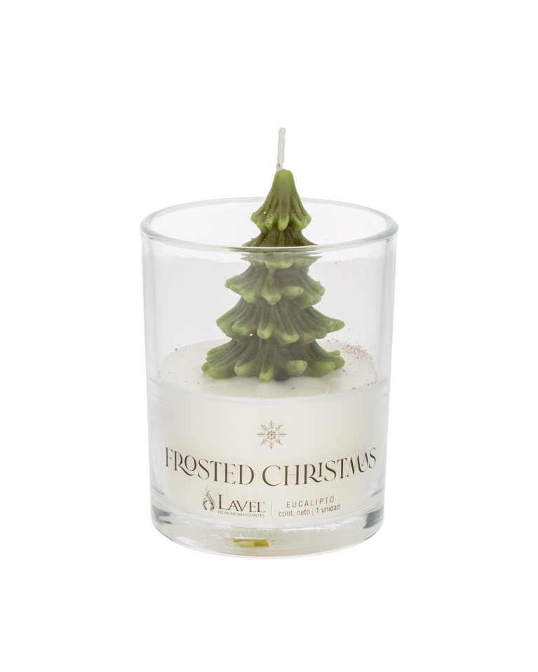 Vela vaso de navidad