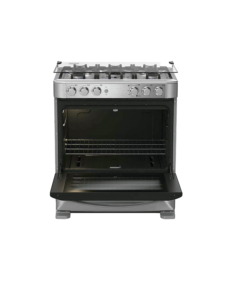 Cocina de 76 cm con 5 quemadores