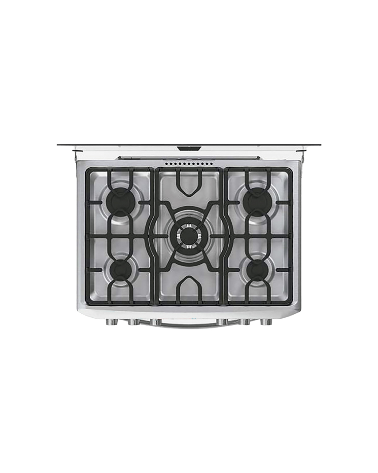 Cocina de 76 cm con 5 quemadores