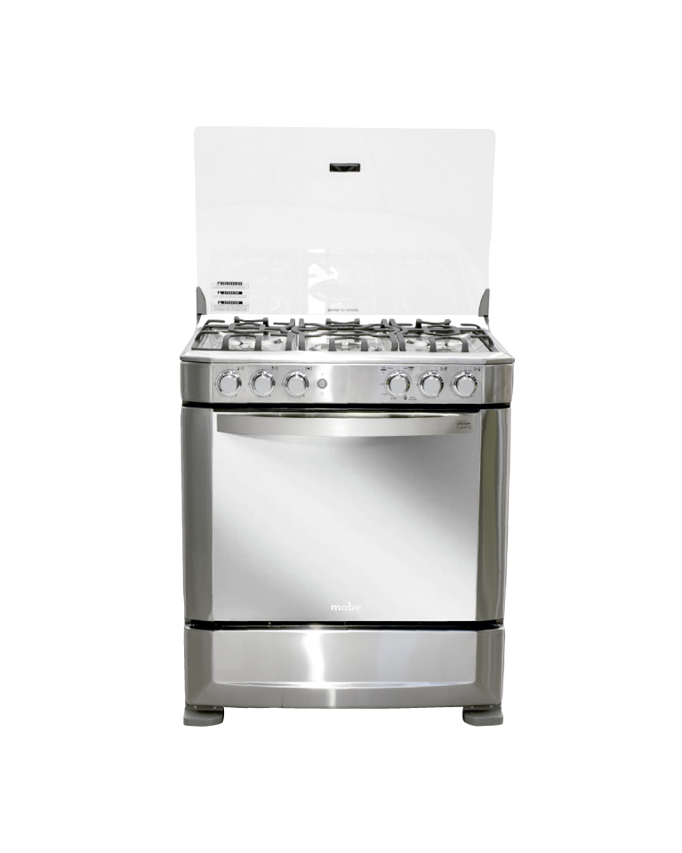 Cocina de 76 cm con 5 quemadores