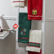 Toalla verde Noel