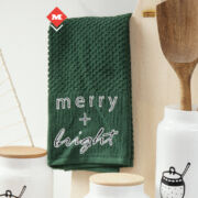 Toalla de cocina verde