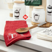 Toalla de cocina roja