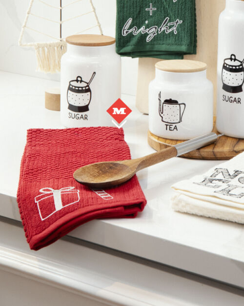 Toalla de cocina roja