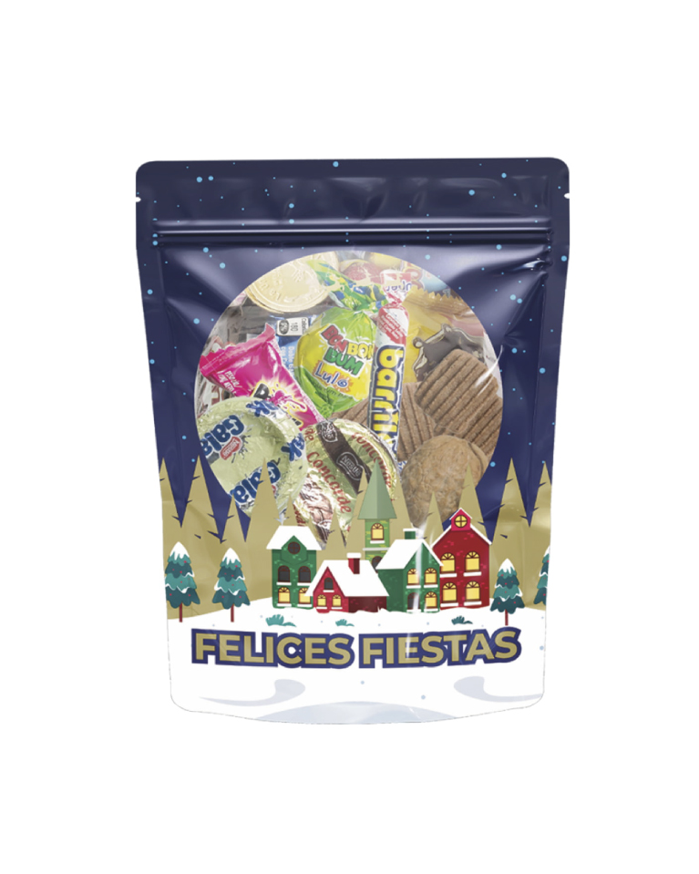 Funda de caramelos azul