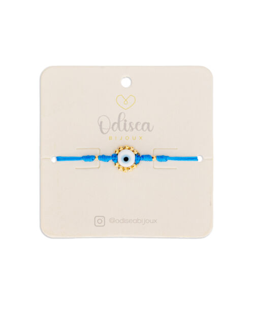 Pulsera de ojo turco celeste