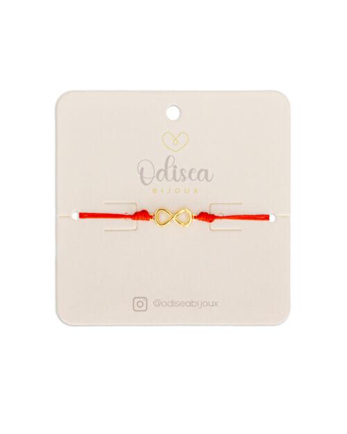 Pulsera de infinito roja