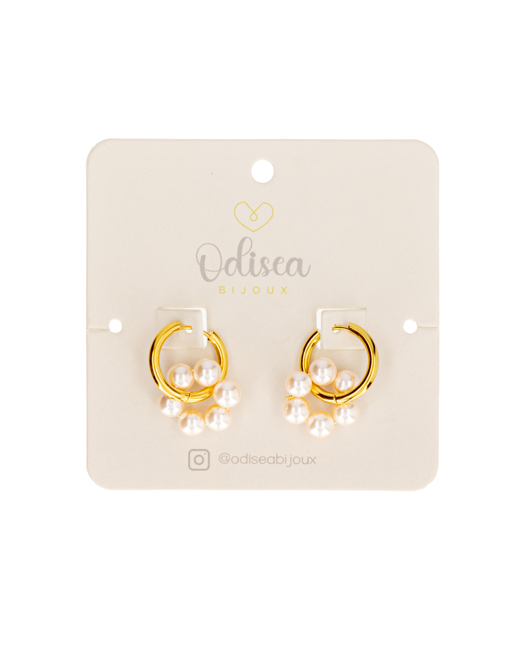 Argollas blancas Lolita