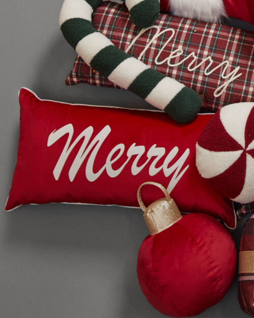 Cojín lumbar rojo merry