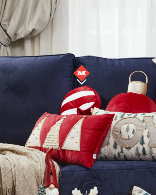 Cojín de bastón rojo