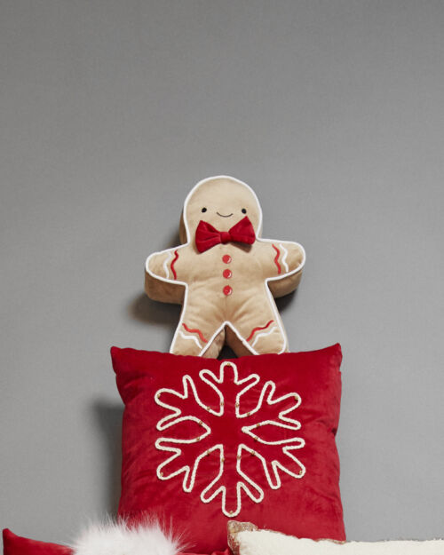 Cojín de muñeco de jengibre