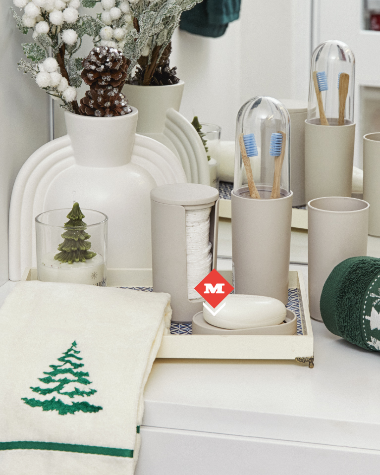 Jabonera gris Serene