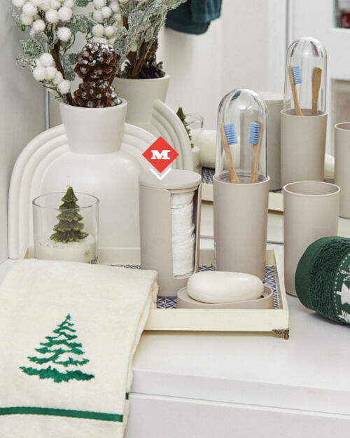 Portalgodón gris claro