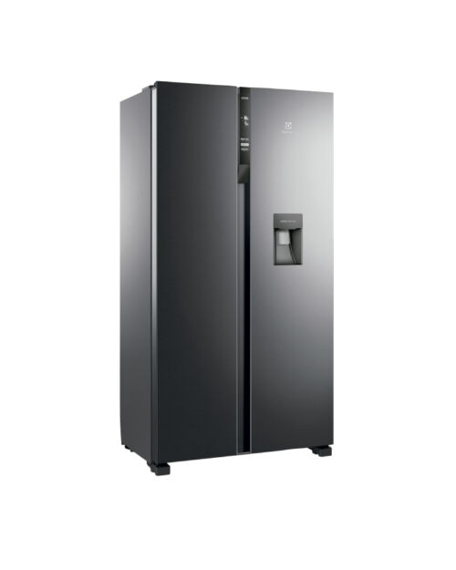 Refrigerador side by side no frost inverter black 627 L