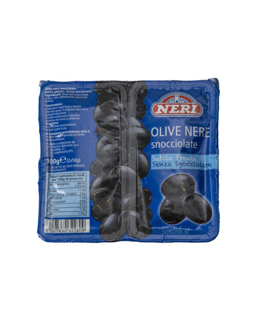 Aceitunas negras sin hueso