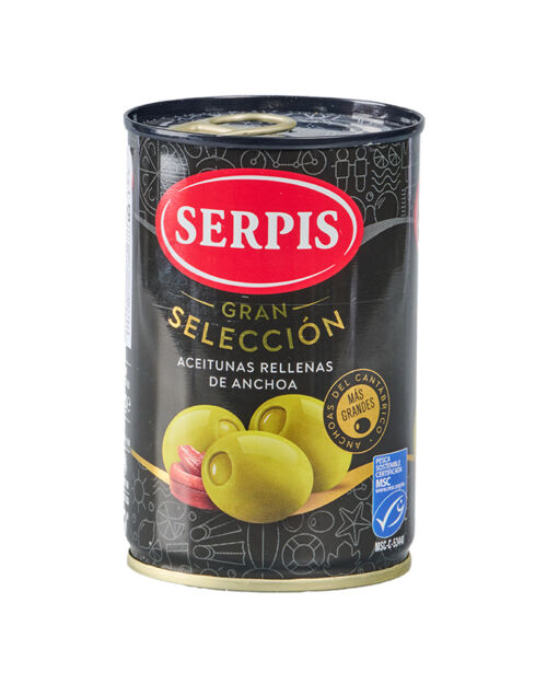 Aceitunas rellenas de anchoas