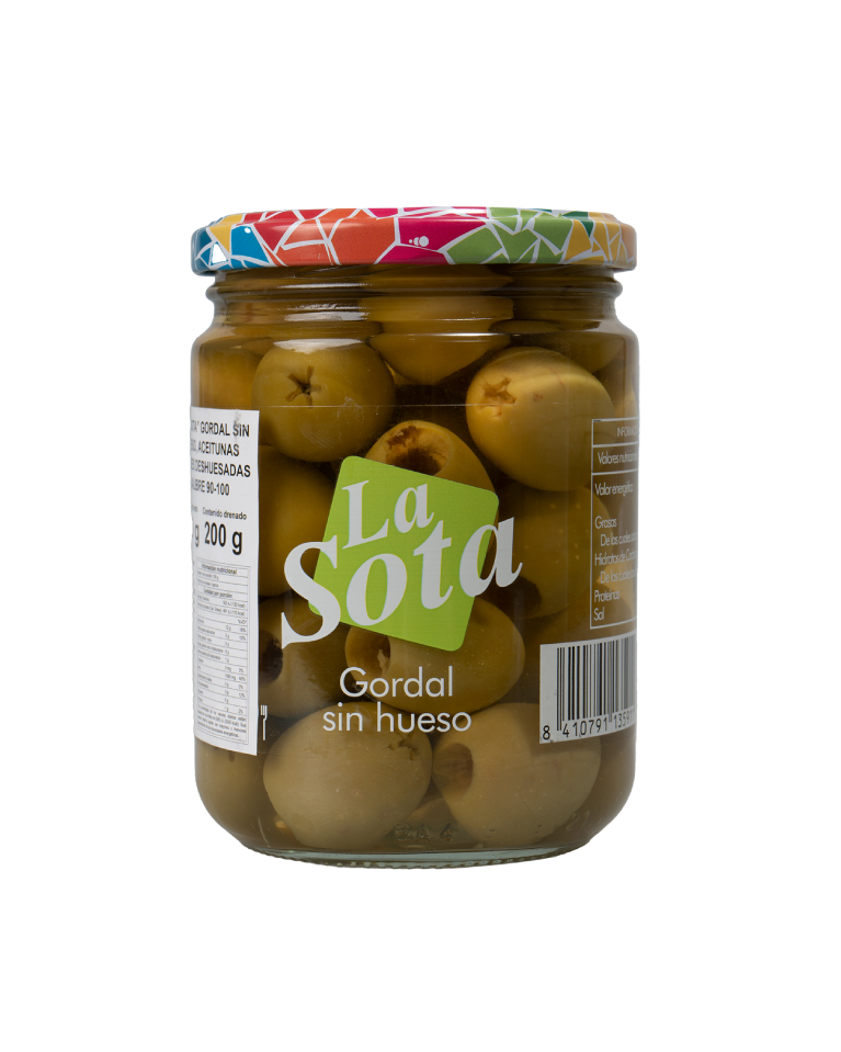 Aceitunas gordal sin hueso